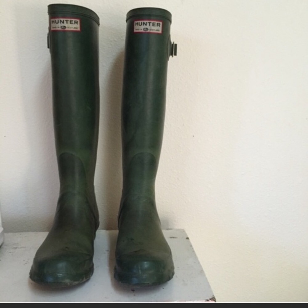 Vintage Hunter boots, kids sz 3-3.5, women’s sz 5